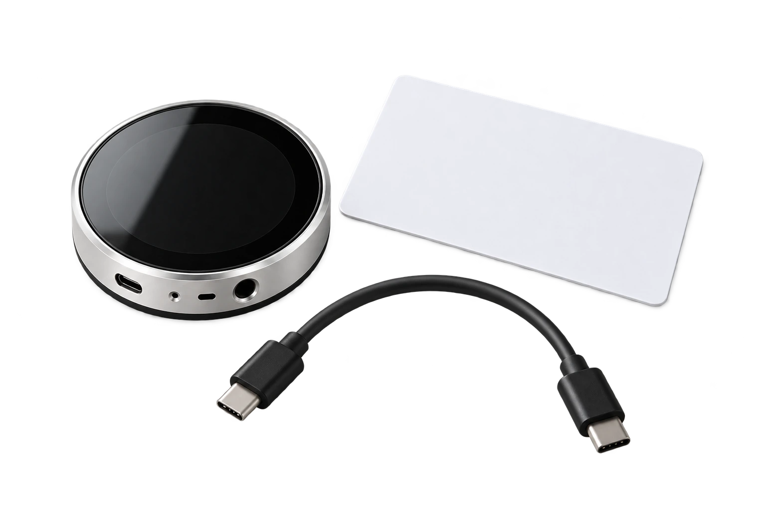FOCUDIT 집중 USB 본체와 관리자 보안카드, USB 케이블